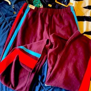 VSPINK BRAND NWT* LRG COLORBLOCK BOYFRIEND PANTS!